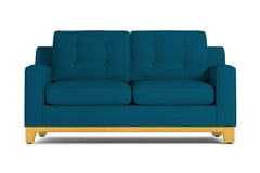 Brentwood Loveseat :: Leg Finish: Natural / Size: Loveseat Size - 62"w