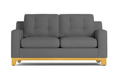 Brentwood Apartment Size Sleeper Sofa :: Leg Finish: Natural / Sleeper Option: Memory Foam Mattress