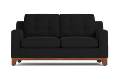 Brentwood Loveseat :: Leg Finish: Pecan / Size: Loveseat Size - 62"w