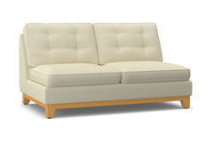 Brentwood Armless Apartment Size Sofa :: Leg Finish: Natural