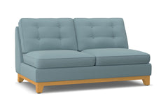 Brentwood Armless Apartment Size Sofa :: Leg Finish: Natural