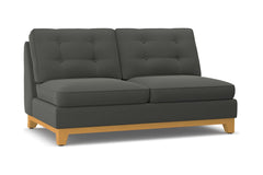 Brentwood Armless Apartment Size Sofa :: Leg Finish: Natural