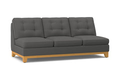 Brentwood Armless Sofa :: Leg Finish: Natural