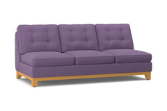 Brentwood Armless Sofa :: Leg Finish: Natural