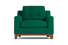 Brentwood Chair :: Leg Finish: Pecan