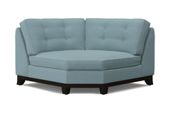 Brentwood Round Corner :: Leg Finish: Espresso