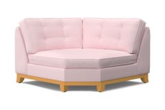 Brentwood Round Corner :: Leg Finish: Natural