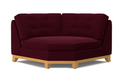 Brentwood Round Corner :: Leg Finish: Natural