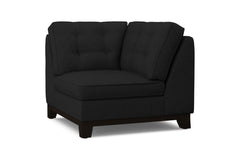 Brentwood Square Corner :: Leg Finish: Espresso