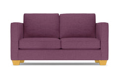 Catalina Apartment Size Sleeper Sofa :: Leg Finish: Natural / Sleeper Option: Deluxe Innerspring Mattress