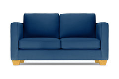 Catalina Apartment Size Sleeper Sofa :: Leg Finish: Natural / Sleeper Option: Memory Foam Mattress