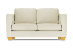 Catalina Apartment Size Sleeper Sofa :: Leg Finish: Natural / Sleeper Option: Deluxe Innerspring Mattress