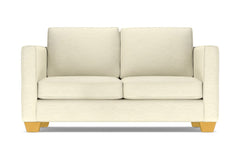 Catalina Apartment Size Sleeper Sofa :: Leg Finish: Natural / Sleeper Option: Memory Foam Mattress