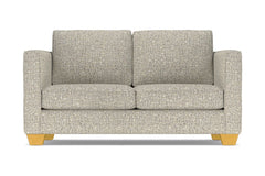 Catalina Apartment Size Sleeper Sofa :: Leg Finish: Natural / Sleeper Option: Memory Foam Mattress