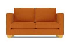 Catalina Apartment Size Sleeper Sofa :: Leg Finish: Natural / Sleeper Option: Memory Foam Mattress