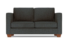 Catalina Apartment Size Sleeper Sofa :: Leg Finish: Pecan / Sleeper Option: Memory Foam Mattress