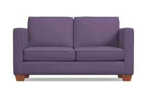 Catalina Apartment Size Sleeper Sofa :: Leg Finish: Pecan / Sleeper Option: Deluxe Innerspring Mattress