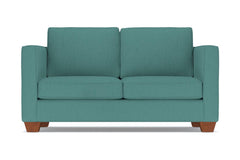 Catalina Apartment Size Sleeper Sofa :: Leg Finish: Pecan / Sleeper Option: Deluxe Innerspring Mattress