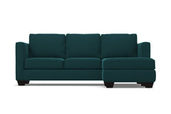 Catalina Reversible Chaise Sleeper Sofa :: Leg Finish: Espresso / Sleeper Option: Deluxe Innerspring Mattress