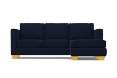 Catalina Reversible Chaise Sleeper Sofa :: Leg Finish: Natural / Sleeper Option: Memory Foam Mattress