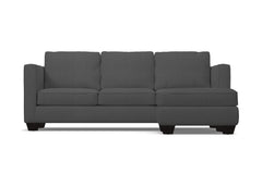 Catalina Reversible Chaise Sleeper Sofa :: Leg Finish: Espresso / Sleeper Option: Memory Foam Mattress