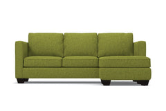 Catalina Reversible Chaise Sleeper Sofa :: Leg Finish: Espresso / Sleeper Option: Memory Foam Mattress