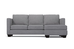 Catalina Reversible Chaise Sleeper Sofa :: Leg Finish: Espresso / Sleeper Option: Deluxe Innerspring Mattress