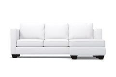 Catalina Reversible Chaise Sleeper Sofa :: Leg Finish: Espresso / Sleeper Option: Deluxe Innerspring Mattress