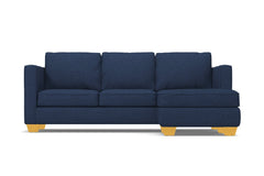 Catalina Reversible Chaise Sleeper Sofa :: Leg Finish: Natural / Sleeper Option: Deluxe Innerspring Mattress