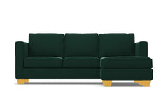 Catalina Reversible Chaise Sleeper Sofa :: Leg Finish: Natural / Sleeper Option: Memory Foam Mattress