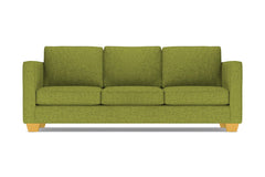 Catalina Queen Size Sleeper Sofa :: Leg Finish: Natural / Sleeper Option: Memory Foam Mattress