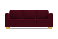 Catalina Queen Size Sleeper Sofa :: Leg Finish: Natural / Sleeper Option: Memory Foam Mattress