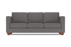 Catalina Queen Size Sleeper Sofa :: Leg Finish: Pecan / Sleeper Option: Deluxe Innerspring Mattress
