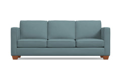 Catalina Queen Size Sleeper Sofa :: Leg Finish: Pecan / Sleeper Option: Deluxe Innerspring Mattress
