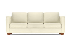 Catalina Queen Size Sleeper Sofa :: Leg Finish: Pecan / Sleeper Option: Deluxe Innerspring Mattress