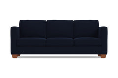 Catalina Queen Size Sleeper Sofa :: Leg Finish: Pecan / Sleeper Option: Memory Foam Mattress