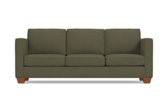 Catalina Queen Size Sleeper Sofa :: Leg Finish: Pecan / Sleeper Option: Memory Foam Mattress
