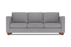Catalina Queen Size Sleeper Sofa :: Leg Finish: Pecan / Sleeper Option: Deluxe Innerspring Mattress