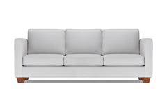 Catalina Queen Size Sleeper Sofa :: Leg Finish: Pecan / Sleeper Option: Deluxe Innerspring Mattress