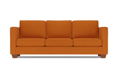 Catalina Queen Size Sleeper Sofa :: Leg Finish: Pecan / Sleeper Option: Memory Foam Mattress