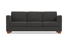 Catalina Queen Size Sleeper Sofa :: Leg Finish: Pecan / Sleeper Option: Memory Foam Mattress