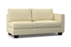 Catalina Right Arm Apartment Size Sofa :: Leg Finish: Espresso / Configuration: RAF - Chaise on the Right