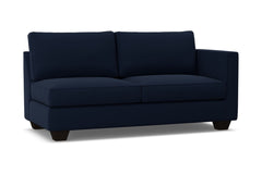 Catalina Right Arm Apartment Size Sofa :: Leg Finish: Espresso / Configuration: RAF - Chaise on the Right