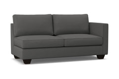 Catalina Right Arm Apartment Size Sofa :: Leg Finish: Espresso / Configuration: RAF - Chaise on the Right