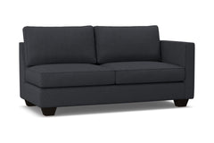 Catalina Right Arm Apartment Size Sofa :: Leg Finish: Espresso / Configuration: RAF - Chaise on the Right