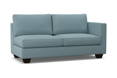 Catalina Right Arm Apartment Size Sofa :: Leg Finish: Espresso / Configuration: RAF - Chaise on the Right