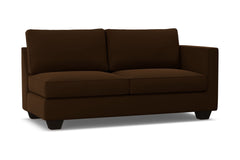 Catalina Right Arm Apartment Size Sofa :: Leg Finish: Espresso / Configuration: RAF - Chaise on the Right
