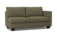 Catalina Right Arm Apartment Size Sofa :: Leg Finish: Espresso / Configuration: RAF - Chaise on the Right