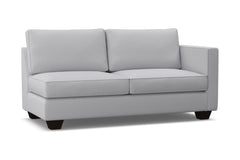Catalina Right Arm Apartment Size Sofa :: Leg Finish: Espresso / Configuration: RAF - Chaise on the Right