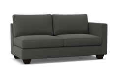 Catalina Right Arm Apartment Size Sofa :: Leg Finish: Espresso / Configuration: RAF - Chaise on the Right